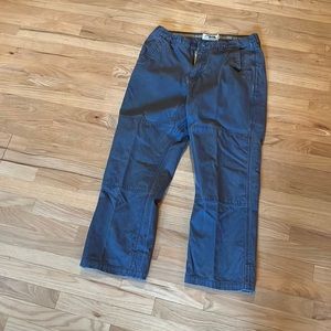 Men’s Mountain Khakis Alpine Utility Pant 36x30 Granite/Grey color
